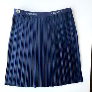 Lacoste Girls Pleated Skirt Size 10